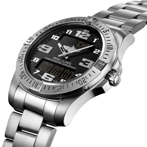 Breitling evo titanium watch